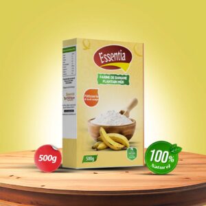 Farine de banane mûre